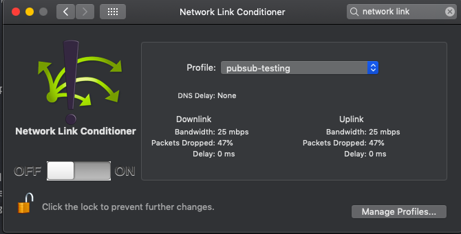 Network Failure Recovery testing